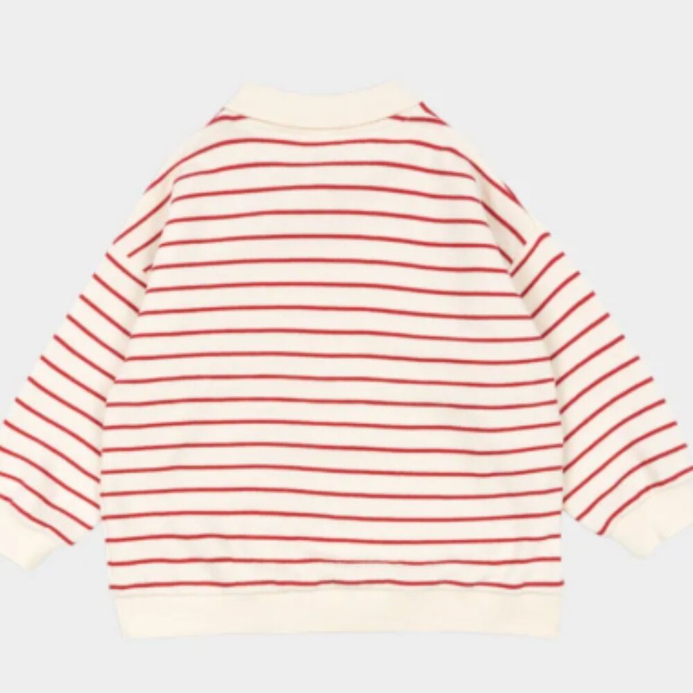BRAND NEW  Konges Slojd Rosie H-W x Kid's Striped Sweatshirt, - Picture 4 of 4